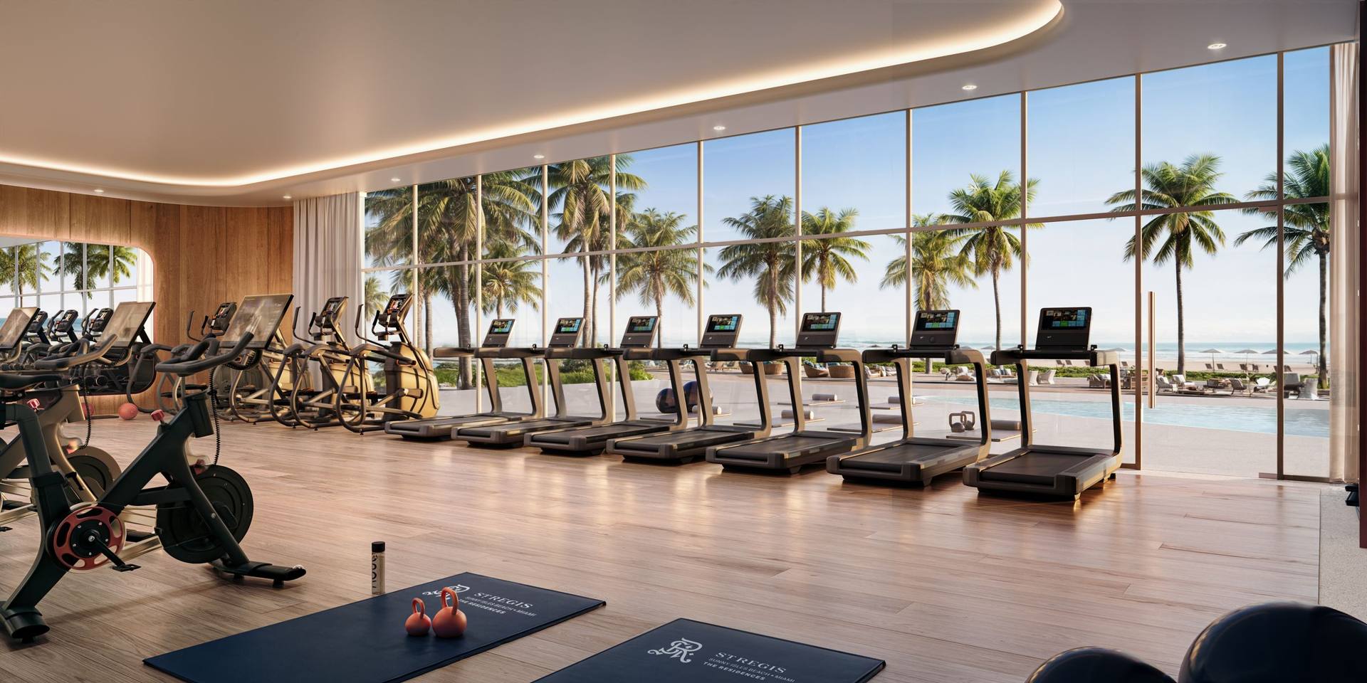 The Athletic Club — The St. Regis Residences, Sunny Isles Beach (artist rendering)